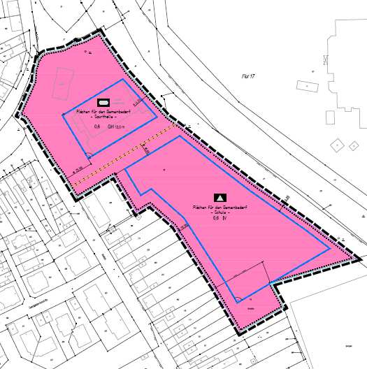 Bebauungsplan Machbarkeitsstudie Neue Zeche Westerholt Krottstraße in Würselen Bebauungsplan 218 Fläche f. d. Gemeinbedarf Sporthalle max.