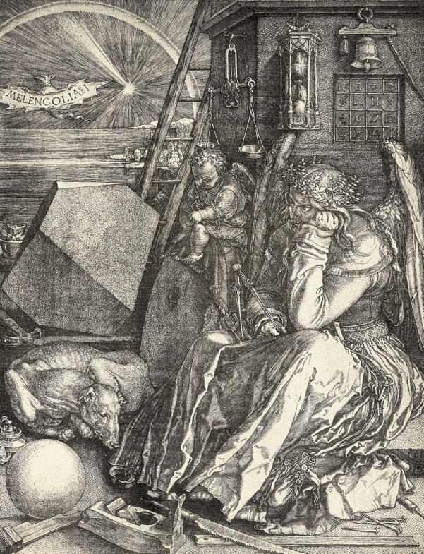 Name: Klasse: Datum: Magische Quadrate (2/2) 2 Der Maler Albrecht Dürer hat in seinem Bild Melancholia ein magisches Quadrat gezeichnet. a) Markiere das magische Quadrat auf dem Bild.