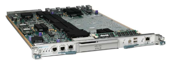 Abbildung 3 Cisco Nexus 7000 Supervisor-Modul Zwei Cisco Nexus Serie 7000 I/O-Module (Abbildung 4) stehen zur Verfügung: 32-Port 10 Gigabit Ethernet-Modul 48-Port 10/100/1000 Ethernet-Modul Abbildung