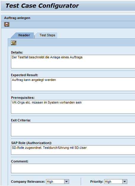 1 Testplanung * Testausführung Teststatus-Reporting * Business