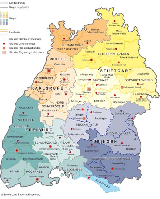 Karlsruhe Statistik für Landkreise