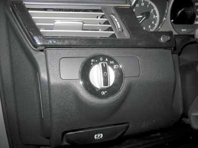 Mercedes Benz GLK (X04) Montage Taster Nur in