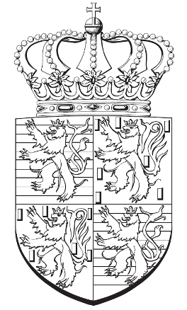Sie zeigt das Bildnis von Großherzog Adolphe. Rätsel 2 Die Monogramme 1. Großherzogin Charlotte (1919-1964) 2. Großherzog Jean (1964-2000) 3.