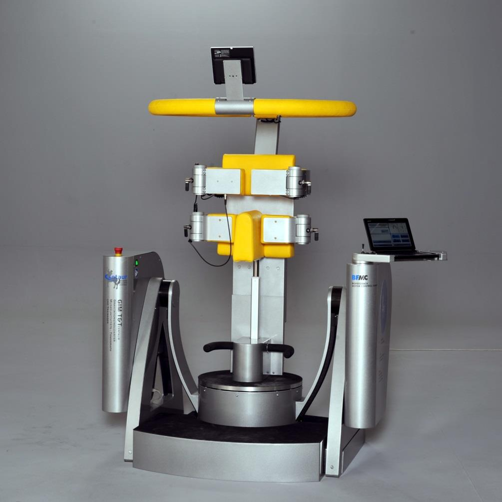 3D Rückentrainager Centaur Das computergestütze Test- und Trainingsgerätesystem (CTT) für die wirbelsäulenstabilisierende Muskulatur.