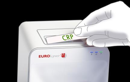 Analyse einer Patientenprobe 1. Platzieren der RFID Karte 2. Hauptmenü 3.