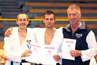 Karate Gold und Bronze bei den Internationalen Hanse Open in Lübeck Am 10. November 2012 fanden in Lübeck die 27. Hanse Open statt. Über 600 Teilnehmer u.a. auch aus Dänemark und den Niederlanden gingen in unterschiedlichen Disziplinen an den Start.