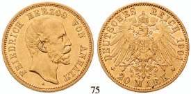 1712. 0,86 g. Rudbertus mit Krummstab und Salzfass. Gold.