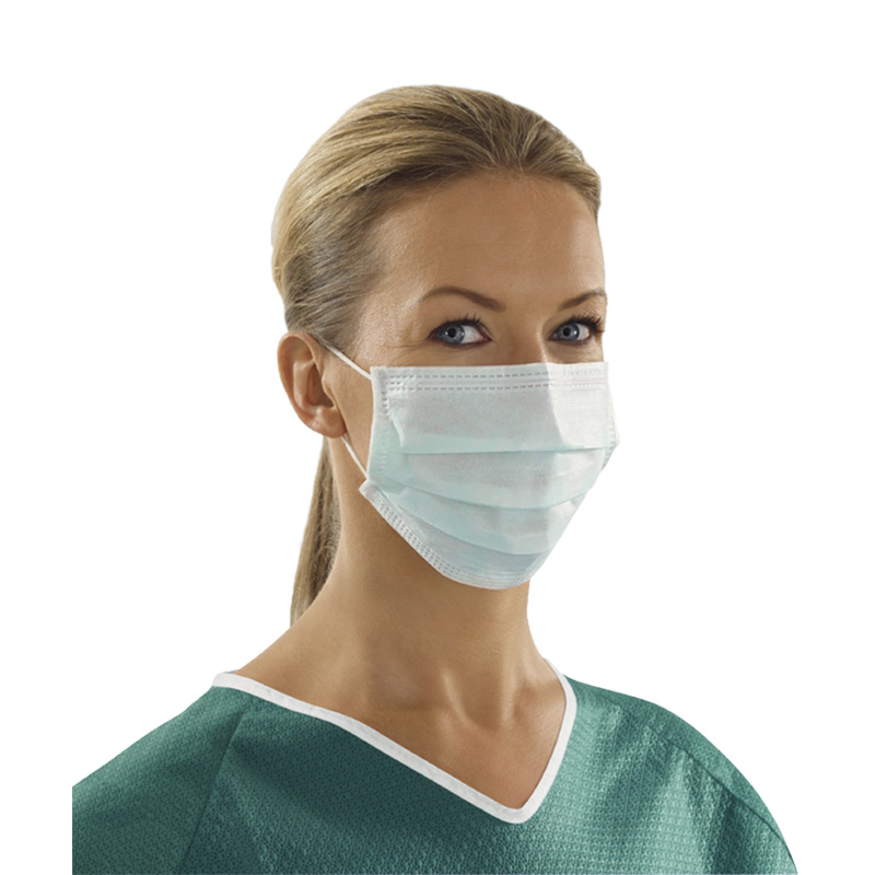 Sentinex OP-Masken - Lite 3-lagiger Mundschutz aus Vliesstoff latexund glasfaserfrei mit integriertem Nasenbügel