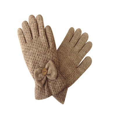 Equi-Theme Csi 5* WLT Polar Fleece Handschuhe Brown 