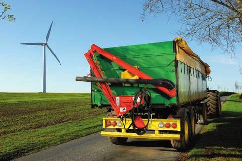 Mit einer Westfield Getreide- und Düngerschnecke auf Ihrem Transportwagen können Sie schnell und einfach große Mengen von Getreide und Dünger handhaben.
