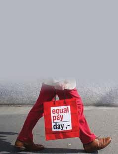 Der Equal Pay Day markiert den Tag, bis zu dem Frauen über den Jahreswechsel hinaus arbeiten mussten, um rechnerisch auf das durchschnittliche Jahresgehalt eines Mannes zu kommen.