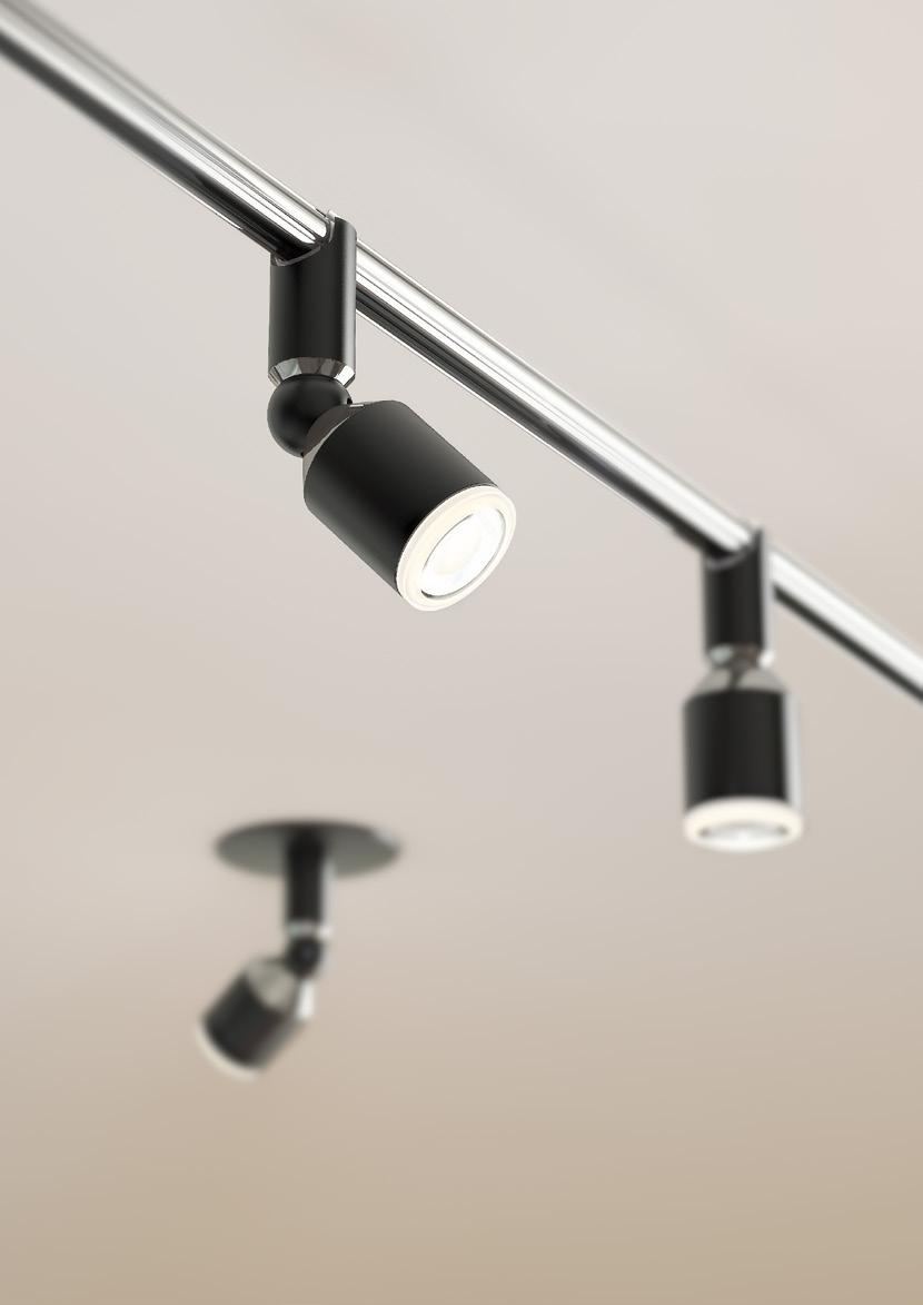Neutron Spot Design: Martin Nievergelt Neutron Spot LED Strahler aus Aluminium veredelt.
