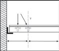 Je nach Raumgröße ist dabei die Verwendung eines Schlagschnurgerätes oder eines Baulasers sinnvoll. Anmerkung: Die Mindesthöhe des Deckenhohlraums muss mindestens 100 mm betragen. 4.