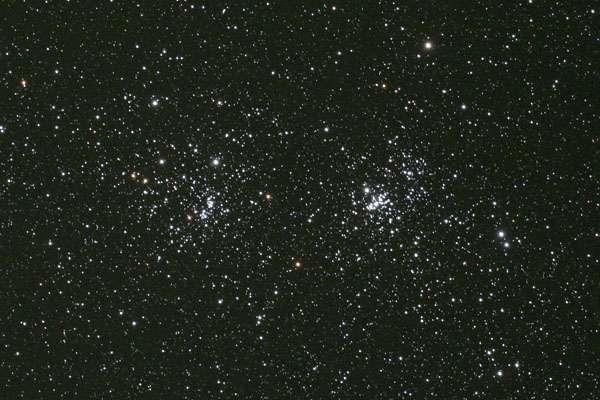 Offene Sternhaufen h/ Χ Persei I-3-r: Bild: Andrew Cooper