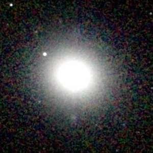 M 105 M 105 ist eine elliptische Galaxie.
