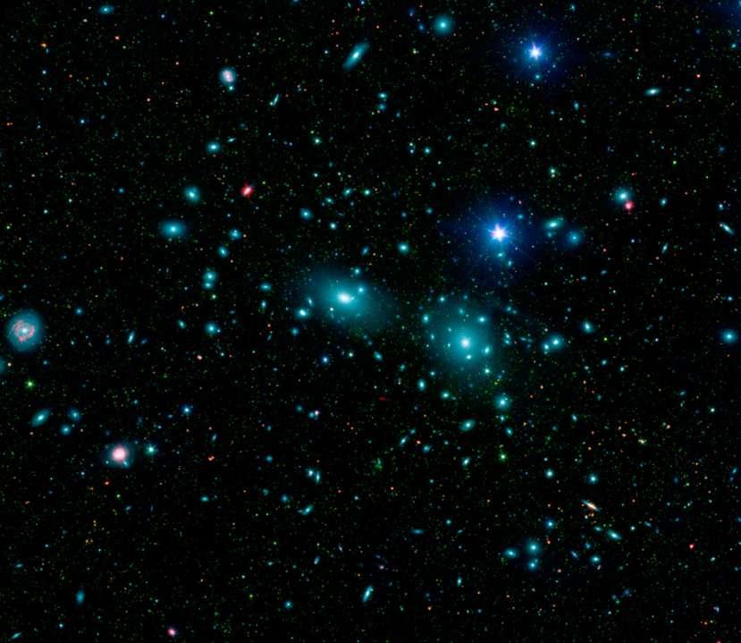 Coma-Galaxienhaufen Der Coma-Galaxienhaufen ist eine Ansammlung von etwa 1000