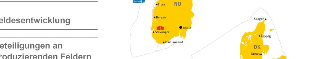 VNG Norge AS Versorgungssicherheit durch eigene Förderung 44 Produktionslizenzen 3 1 6