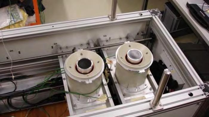 So konnten in Zusammenarbeit mit dem IRA (Institut de Radiophysique, Lausanne) für sieben verschiedene Messkonfigurationen passende Detektorpositionen definiert werden.