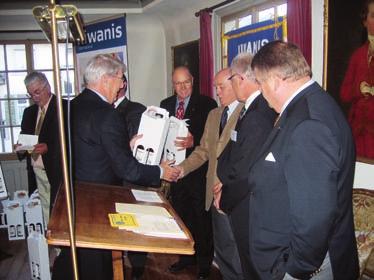 September 2008 fand in Altstätten die Amtsübergabe von Governor Bernard Bally an Governor Jürg Kreis statt.