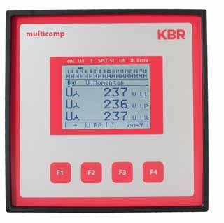 Lüfter alarm Alarm 40 41 42 43 44 45 46 30 31 32 33 C K1 K2 K3 K4 K5 K6 stages / Schaltstufen relay 1 relay 2 relay 2: contact is oen by no ower and alarm!
