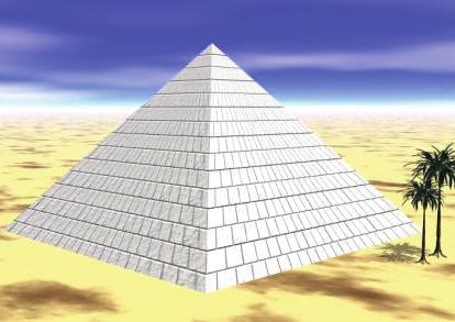 LA/AG 1 II.1 Grabstätte eines Pharaos Die Grabstätte eines Pharaos hat die Form einer senkrechten quadratischen Pyramide.