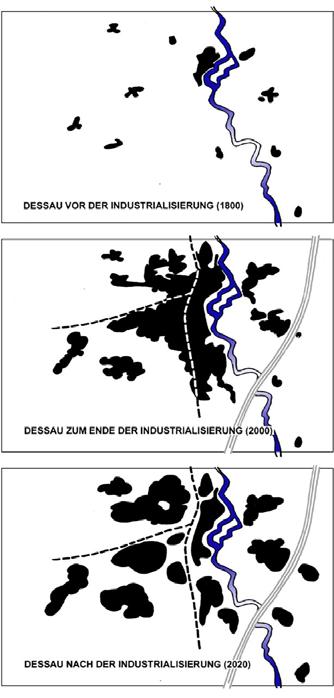 Stadtrückbau in Dessau: Urbane Kerne -