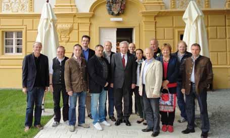 Simon Pletz und Vertretern aus der Marktgemeinde Seckau sowie den Bürgermeistern und Vertretern