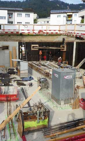 Die Bauarbeiten für die neue Holzschnitzel-Heizzentrale (mit Wärmepumpenboiler für den Sommerbetrieb) sind im August gestartet worden. Das Projekt wird Anfang 2017 in Betrieb genommen.