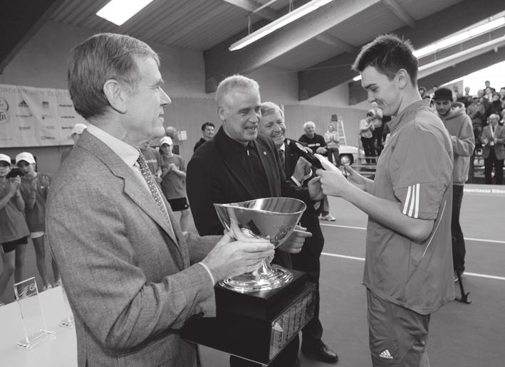 Vorfreude auf die deutsche Tenniselite Zum zweiten Mal nach 2007 finden die Nationalen Deutschen Tennismeisterschaften in Biberach statt.