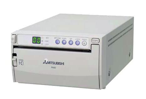 S/W-Videodrucker, digital 02110 Mitsubishi P93DW - Digital-SW-Printer Komfortable Einstellungsmöglichkeiten, die Wahl zwischen 7 Bildformaten und die Möglichkeit Texte von bis zu 40 Zeichen oder