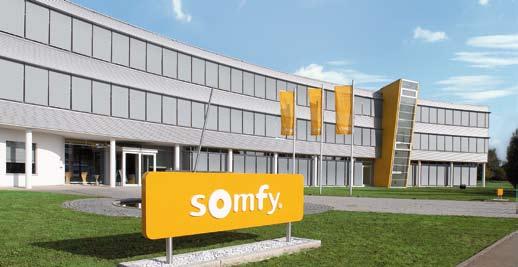 Durch eine breite, innovative Produktpalette auf Top-Niveau ist der Name Somfy zu einem Synonym für Lebensqualität und Wohnkomfort geworden.