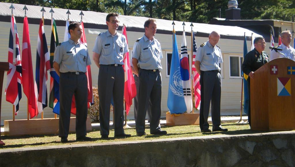 Schweizer Armeeangehörige seit 1953 in Korea präsent