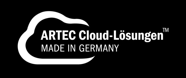 ARTEC schließt mit seinen Cloud-Service-Kunden Verträge mit Service Level Agreements (SLA) nach deutschem Recht.