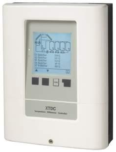 XTDC - XtraLarge Temperatur Differenz Controller ehrkreisregler fr komplexe Solaranlagen Eingänge Ausgänge ensprachen 8x 6x Lan 2x 1x 2x 1x ErP HE pump ready 0-10V PW Hydraulikvarianten XTDC Solar