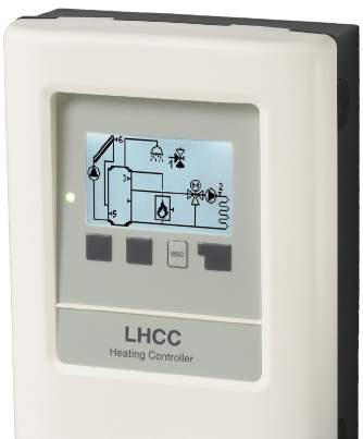 LHCC - Large Heizkreis Controller Witterungsgefhrter Heizungsregler fr unterschiedliche Heiz- und Khlsysteme.