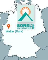 SOREL GmbH ikroelektronik Reme-Straße 12 58300 Wetter (Ruhr) Germany Telefon: +49 2335 682 77 0 Telefax: +49 2335 682 77 10 E-ail: info@sorel.