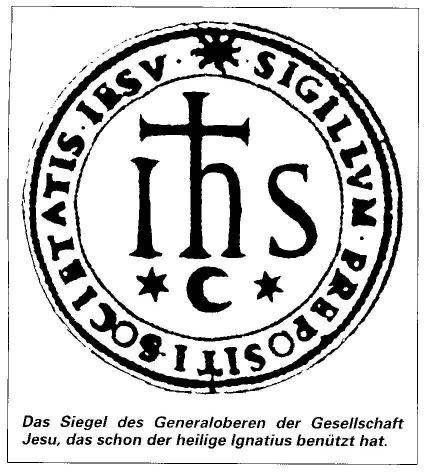 - 3 - I H S S. 02: Das Monogramm IHS des Namens Jesu wird auf die merkwürdigste Weise interpretiert, so etwa als Jesus, Heiland, Seligmacher.