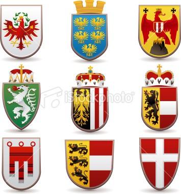 Salzburg, Steiermark, Tirol, Vorarlberg, Wien. Art 2.
