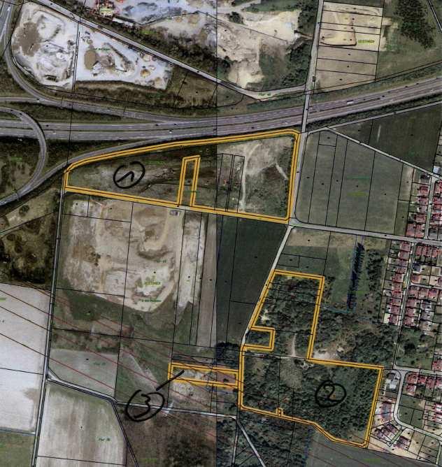 Bereich (s. nachfolgende Abbildung 7: Grundstücke der RSAG auf Hennefer Stadtgebiet: Fläche Nr. 2 und 3).