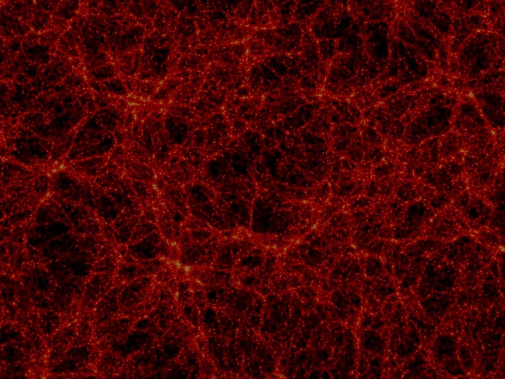 Gibt es die dunkle Energie wirklich? Der Kosmos ist auf großen Skalen nicht homogen ( Seifenblasenuniversum ).