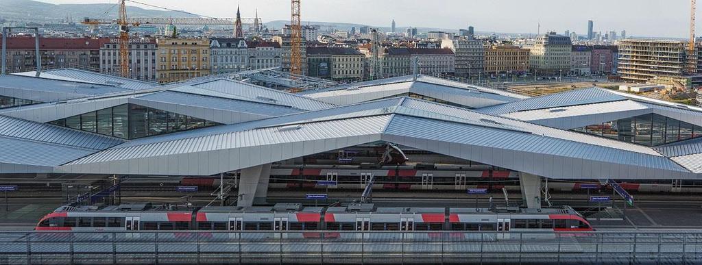 Wien Hauptbahnhof neue Mobilität im