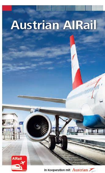 AIRail Ticket zum Flughafen Seit 14. Dezember 2014 können AIRail Kunden alle zwei Stunden von Linz mit dem ICE direkt zum Flughafen Wien fahren.