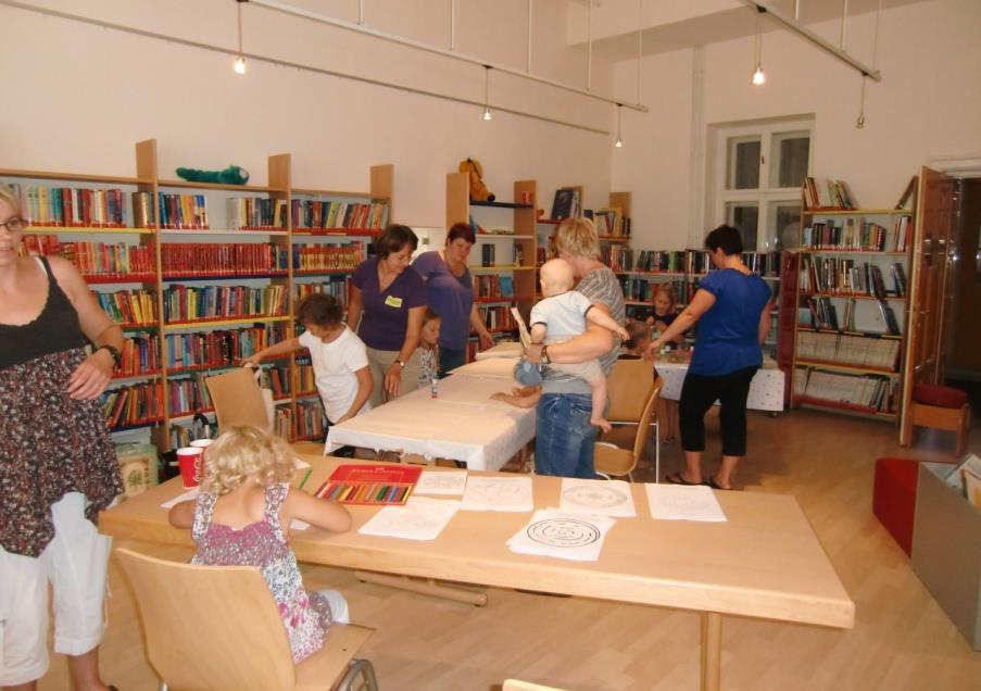 Aktivitäten der Bibliothek