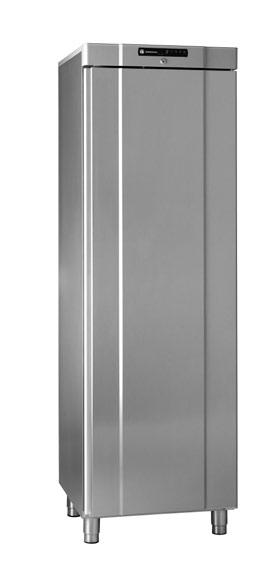 COMPACT - Kühl- und Tiefkühlschränke, 60 cm breit COMPACT K 410 RG L1 6N - Kühlschrank 864100441 (A) Tür mit Schloss, 6 graue Drahtroste Temperaturbereich ( C) +2 bis +12 346 Liter 312