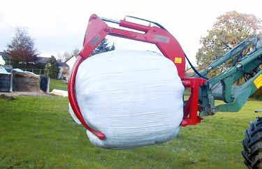 G E R Ä T E P R O G R A M M Hydraulische Ballenzange»Compact«Für Rund- und Quaderballen von 0,90 m bis 1,80 m Durchmesser Geeignet zum Stapeln und Transportieren von Rund- und Quaderballen