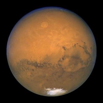Mars Masse Radius Entfernung von Sonne
