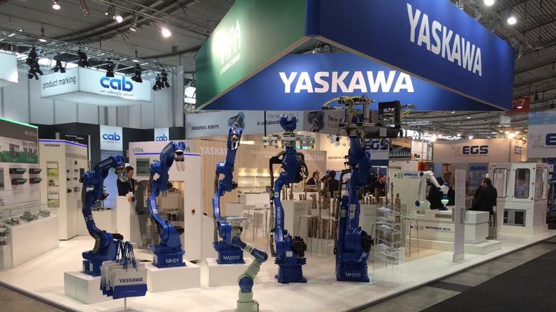 BUSINESS MOTEK 2016 YASKAWA Robotics und VIPA Controls gemeinsam auf der Landesmesse Stuttgart Vom 10. bis 13.