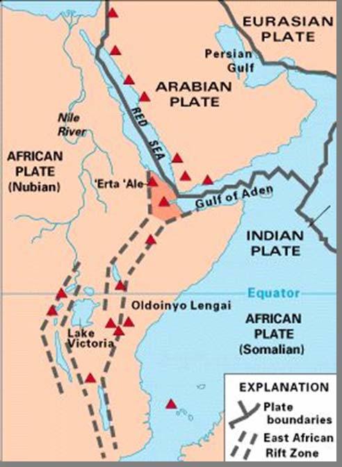 Tripelpunkt: Ostafrikanischer Graben-