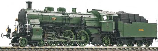 Jubiläumsartikel: Dampflokomotive Gattung S 3/6 der DRG. Modell: Erstmals in grüner Länderbahnlackierung und Beschriftung der Gruppenverwaltung Bayern.