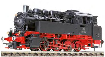 INNOVATION: Dampflokomotive BR 81 der DB mit eingebauter Digitalkupplung.